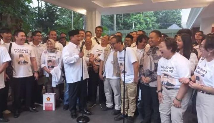 Kelakar Prabowo Usai Didukung Joman Nyapres Kamu Gak Takut Sama