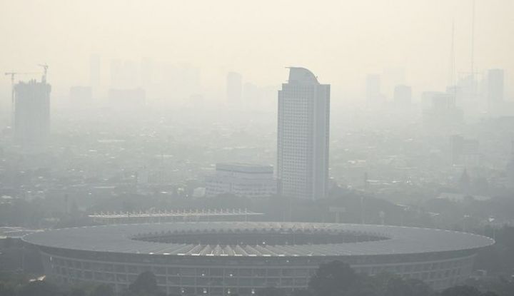Rekor! Kualitas Udara Jakarta Terburuk di Dunia, Jangan Lupa Pakai Masker Ya..