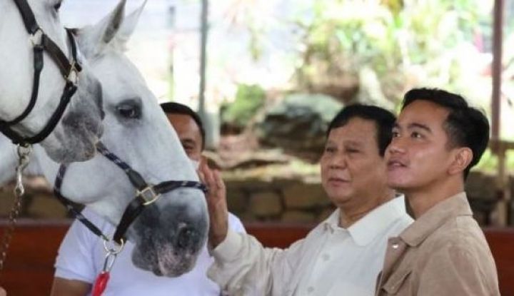 Wow Prabowo Subianto Ajari Gibran Rakabuming Berkuda Sambil Bahas Sunnah Rasul, Begini Katanya