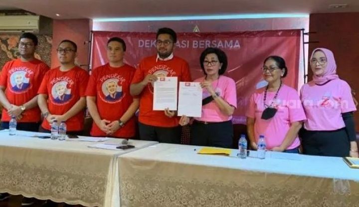 Relawan Pendekar Bersama dan Binar Minta Restu pada Megawati untuk Mencalonkan Ganjar jadi Capres 2024