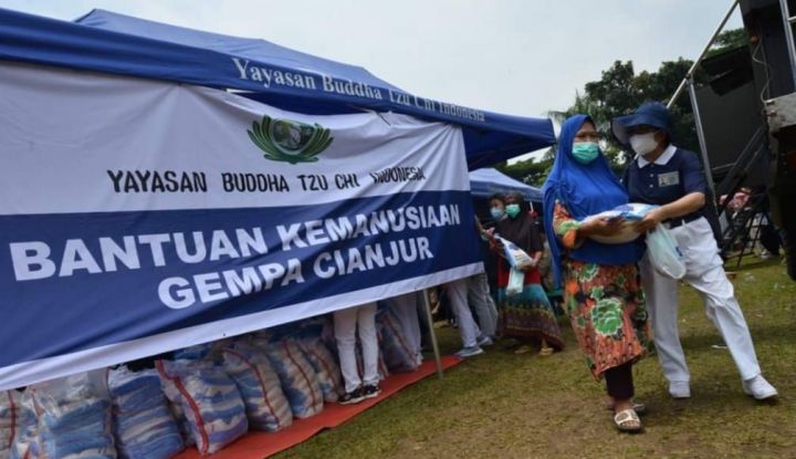 Perusakan Tulisan Relawan Gereja Di Lokasi Gempa Cianjur Viral Kali