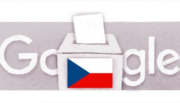 Google Doodle Hari Ini: Pilpres Republik Ceko Putaran Pertama