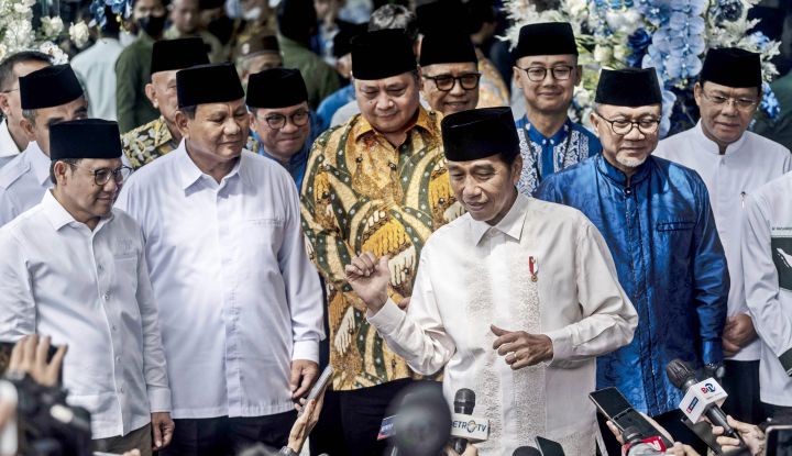 Pertemuan Jokowi dan Lima Ketum Parpol, PPP Harap Nasdem dan Gerindra-PKB Bisa Gabung KIB
