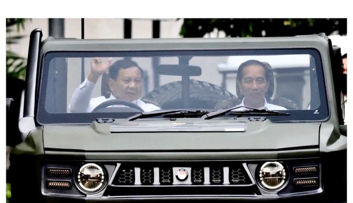 Momen Jokowi Mesra Bareng Prabowo, Netizen: Harusnya Presiden, Ganjar Wakil Dulu
