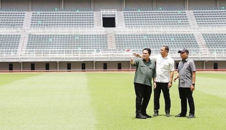 Venue Piala Dunia U-17, Erick Thohir Sebut Stadion GBT Diacungi Dua Jempol FIFA