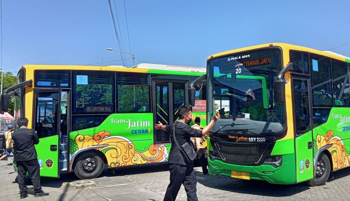 Gas Pol! Dishub Jatim Bakal Bereskan 10 Koridor Bus Trans Jatim Tahun Depan