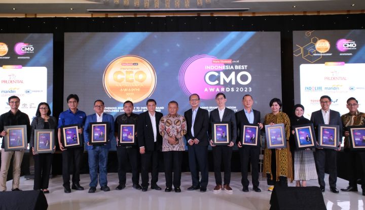 Warta Ekonomi Gelar Indonesia CEO Excellence Award 2023 dan Indonesia Best CMO Award 2023 Bagi CEO dan CMO Tangguh